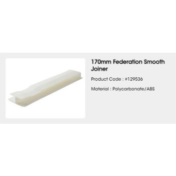 170mm FEDERATION SMOOTH JOINERS - 25pkt