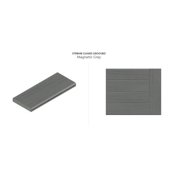 137 X 23 XTG MODWOOD MAGNETIC GREY - GROOVED 5.4m *