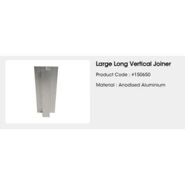 LARGE LONG VERTICAL ALUMINIUM 3.6m