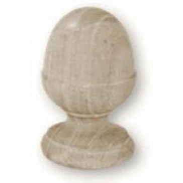ACORN POST KNOB PINE 90MM