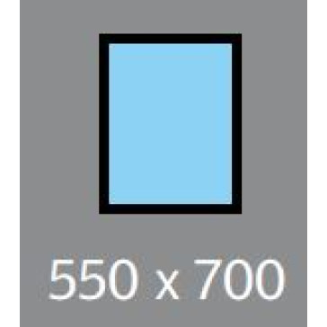 550 X 700 VELUX OPENING SKYLIGHT - MANUAL - FOR PITCHED ROOF