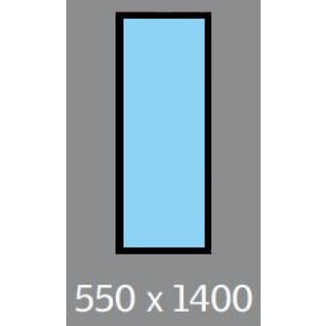 550 X 1400 VELUX OPENING S/L- MANUAL - PITCHED