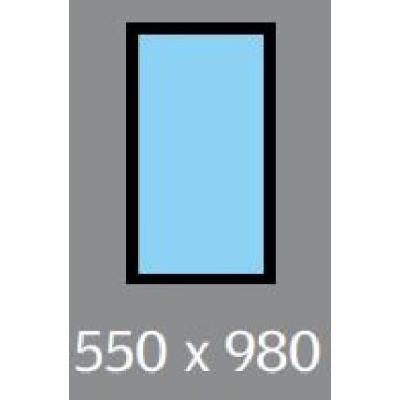 550 X 980 VELUX FIXED S/L - PITCHED