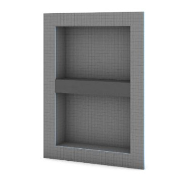 702 X 450 X 100mm WEDI 90 RECTANGULAR NICHE (10mm)