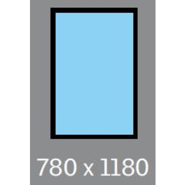 780 X 1180 VELUX OPENING SKYLIGHT - MANUAL - FOR PITCHED ROOF