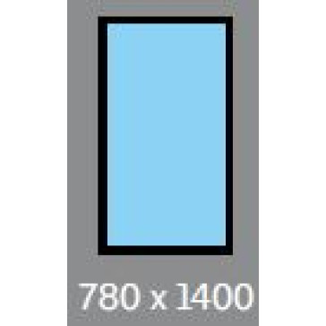780 X 1400 VELUX OPENING SKYLIGHT - ELECTRIC - FOR PITCHED ROOF