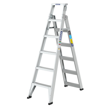 TRADE LYTE DUAL PURPOSE 6 STEP STEPLADDER 1.8m - 3.2m