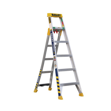 ALUMINIUM LEANSAFE 3 IN 1 LADDER 1.8m