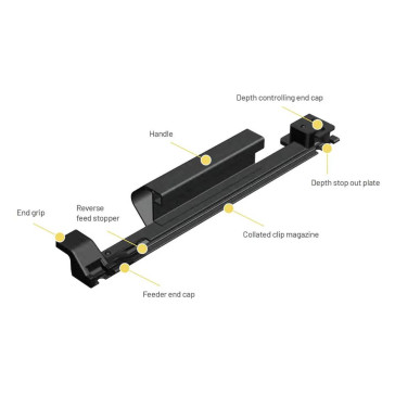 PIONEER/HULK CLIP TOOL FOR COLLATED SCREWS *