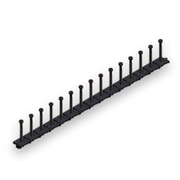 PIONEER/HULK CLIP & COLLATED SCREW 150pk - TIMBER *