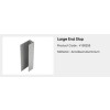 LARGE WINDOW/END STOP ALUMINIUM 3.66m *