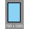 780 X 1180 VELUX OPENING ROOF WINDOW - MANUAL - DUAL ACTION, LAMINATED DOUBLE GLAZING