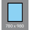 780 X 980 VELUX OPENING ROOF WINDOW - MANUAL - DUAL ACTION, LAMINATED DOUBLE GLAZING