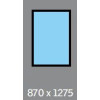 870 X 1275 ( 775 X 1181 ) VELUX FIXED S/L - FLAT