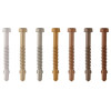 40 X 10g TREX METAL SCREW 1750pkt - COLOUR        