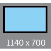 1140 X 700 VELUX OPENING S/L - MANUAL - PITCHED *