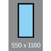 550 X 1180 VELUX OPENING S/L - MANUAL - PITCHED