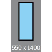 550 X 1400 VELUX OPENING S/L- MANUAL - PITCHED