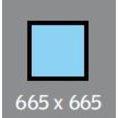 665 X 665 VELUX OPENING S/L - MANUAL - FLAT