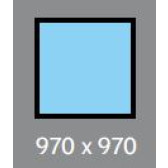 970 X 970 VELUX OPENING SKYLIGHT - MANUAL - LAMINATED DOUBLE GLAZING - FOR FLAT ROOFS