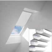 870 X 1275 VELUX SOLAR OPENING SKYLIGHT HONEYCOMB BLACKOUT BLIND