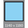1140 X 1180 VELUX OPENING S/L - MANUAL - PITCHED *