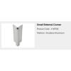 SMALL EXTERNAL ALUMINIUM CORNER 3.66m *
