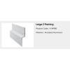 WEATHERTEX 3.66m ALUMINIUM Z FLASHING LARGE