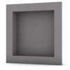 400 X 450 X 100mm WEDI 90 SQUARE NICHE (10mm)