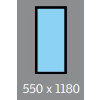 550 X 1180 VELUX OPENING S/L - ELECTRIC - PITCHED