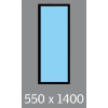 550 X 1400 VELUX FIXED S/L - PITCHED