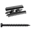EVERLAST/HULK CLIP & SCREW 125pk -TIMBER