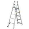 TRADE LYTE DUAL PURPOSE 6 STEP STEPLADDER 1.8m - 3.2m