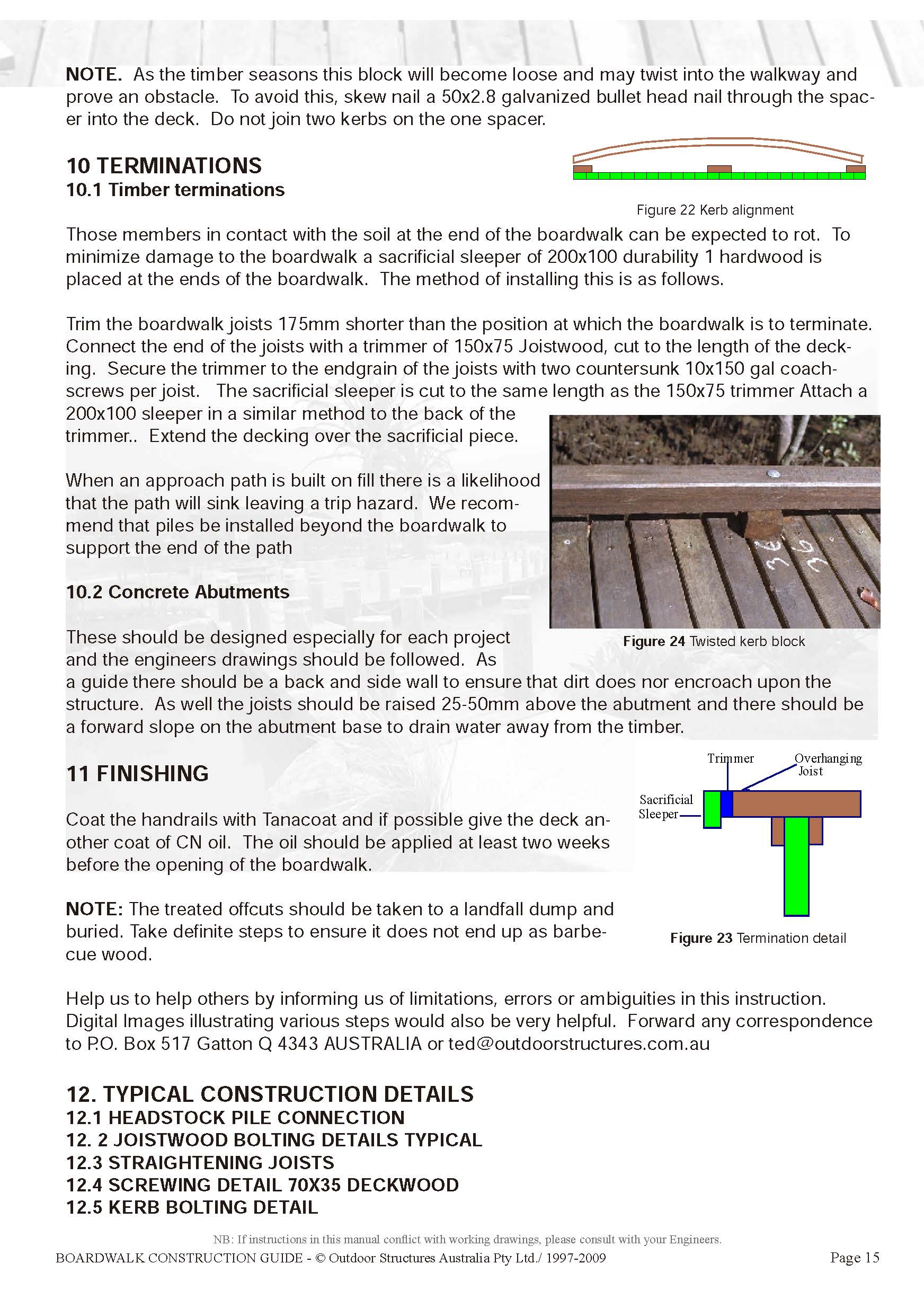 Deckwood Construction Guide